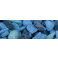 SF Deco Gravel Mix Blue 1 kg - modrý mix štrk do akvária