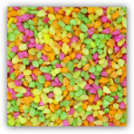 SF Deco Gravel Neon Mix 1 kg - neónový mix štrk do akvária