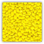 SF Deco Gravel Neon Yellow 1 kg - žltý štrk do akvária