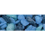 SF Deco Gravel Mix Blue 1 kg - modrý mix štrk do akvária